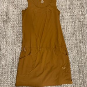 Arc'teryx Tan Sleeveless Dress